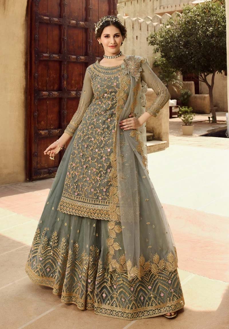 latest sharara suit