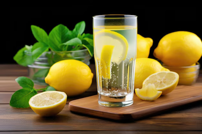 lemon water for liver