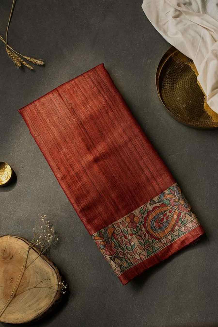 madhubani saree features