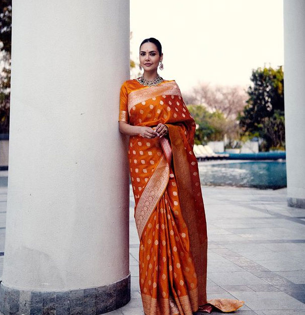 new banarasi saree design