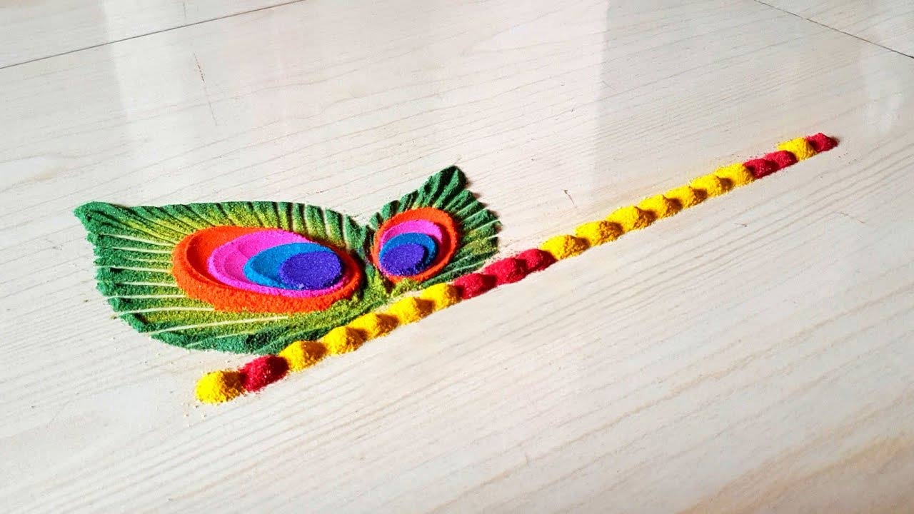 Bansuri Rangoli Designs