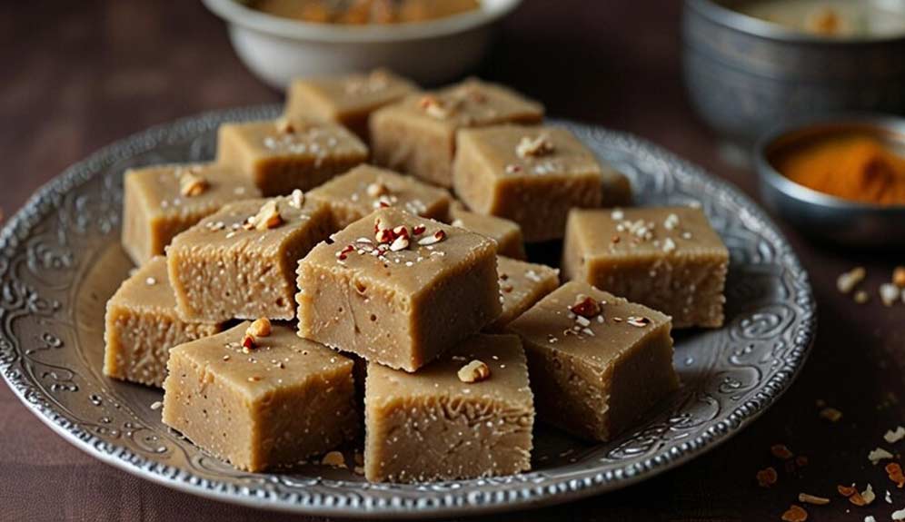 Coriander powder dessert