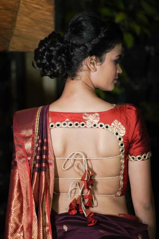 Dori Blouse Back Design