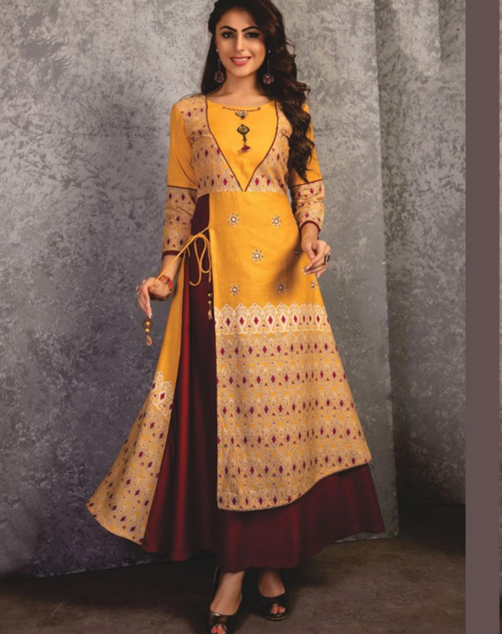 Double Layer Kurti