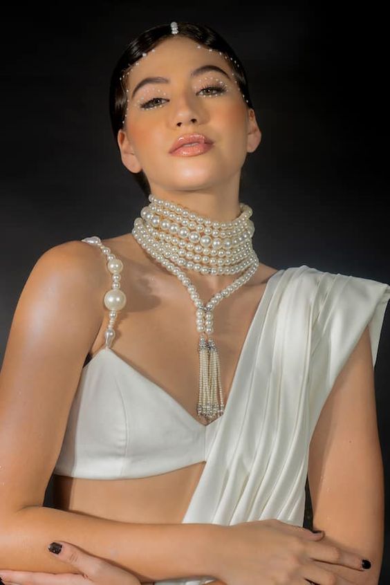 Extravagant Necklace For Deep V Neckline