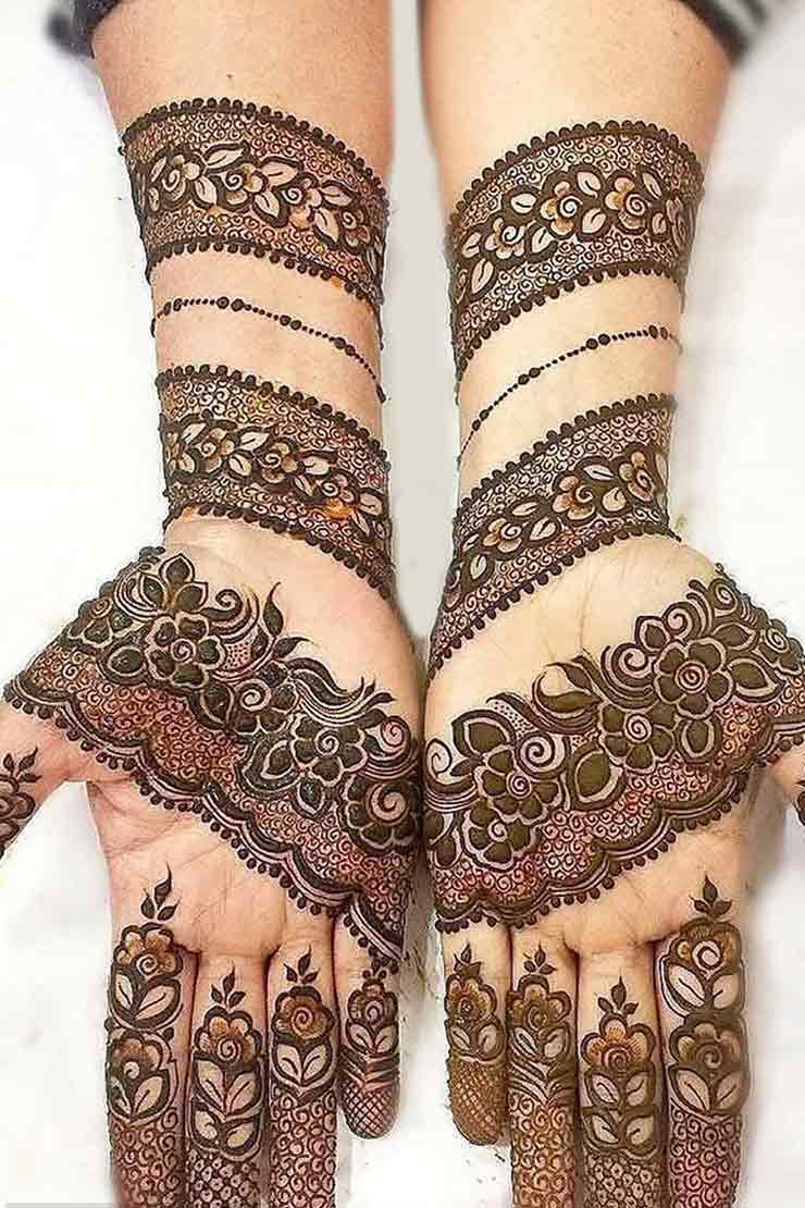 Floral Mehndi Design ()