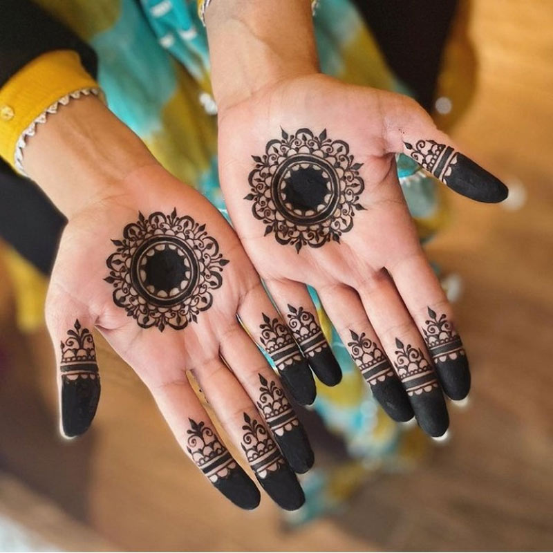 Gol Tikki Mehndi