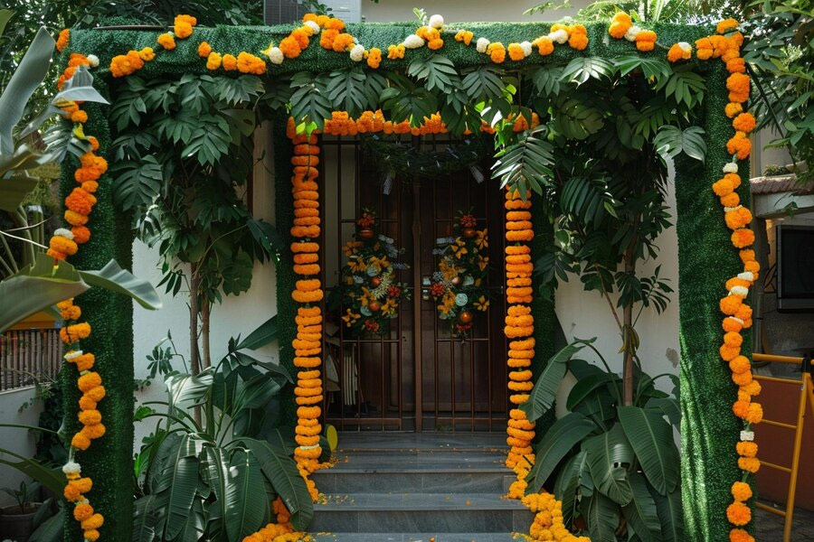 How To Decorate Home For Hariyali Teej  With Green Theme