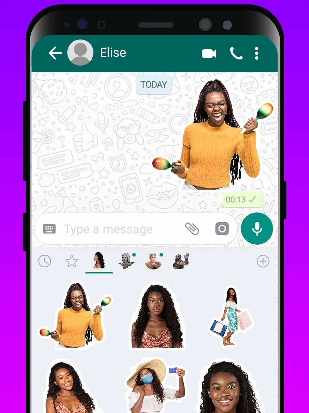 How to make cut out gif sticker