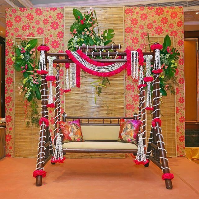 Jhula Decoration Idea For Hariyali Teej