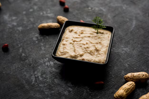 Peanut garlic chutney