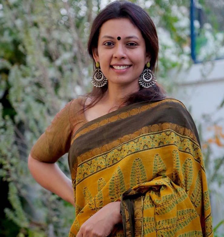 Printed Madurai Cotton Saree Design