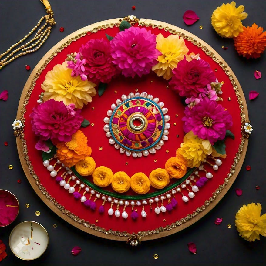 Rakhi Thali sajane ke idea