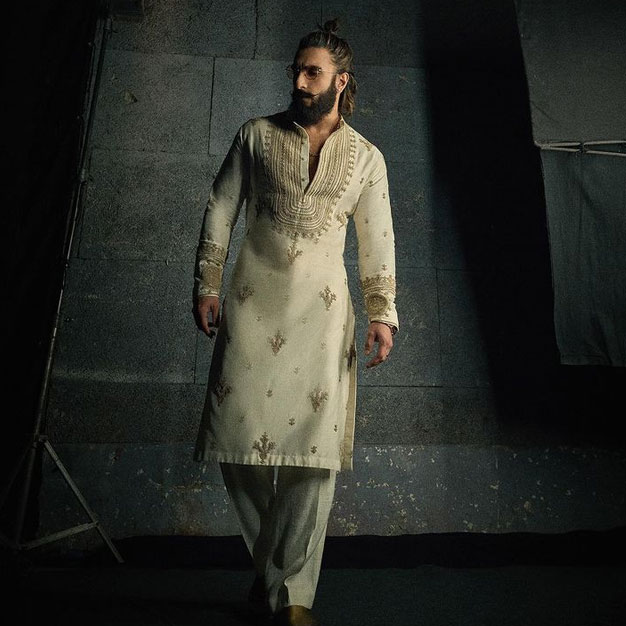 Ranveer Singh’s Ivory Kurta Set