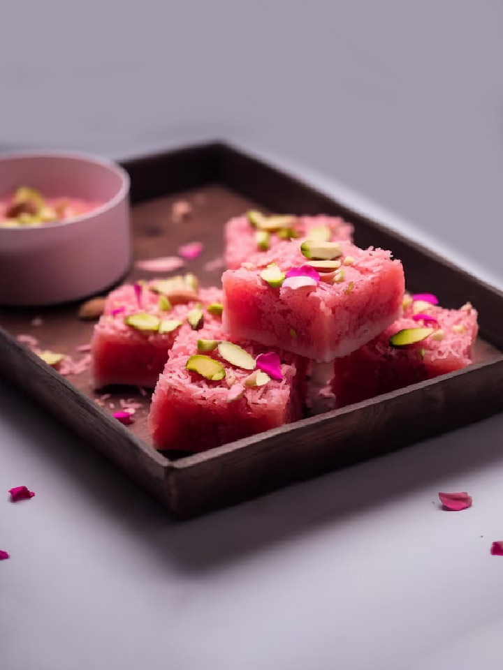 Rose flavored Halwa recipe