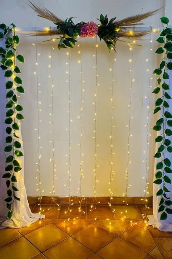 Simple Janmashtami Decoration Idea