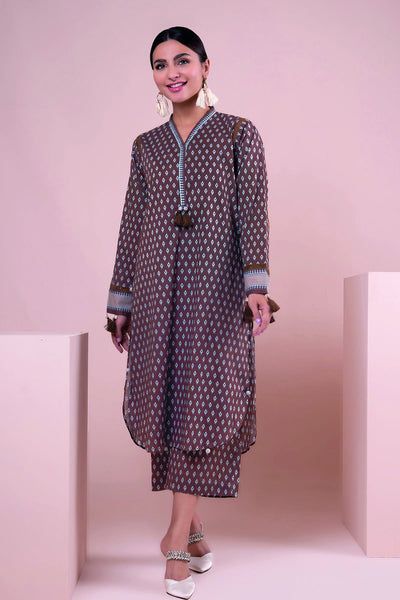 Tassel Khadi Cotton Suit Set