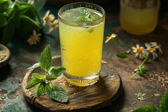 Thyroid drinks inside