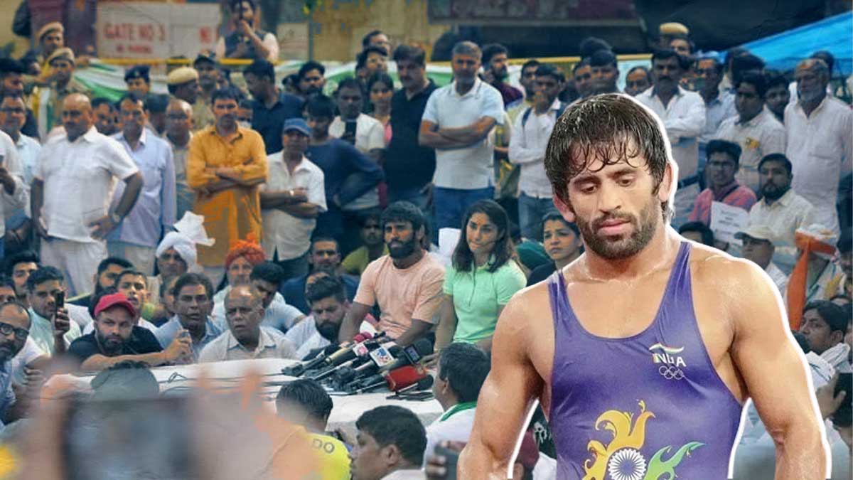 bajrang punia olympic medal vs protest
