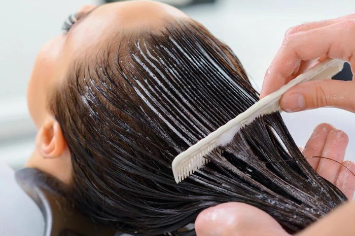 curd benefits for hair dandruff