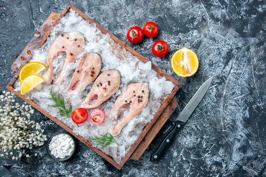 frozen fish