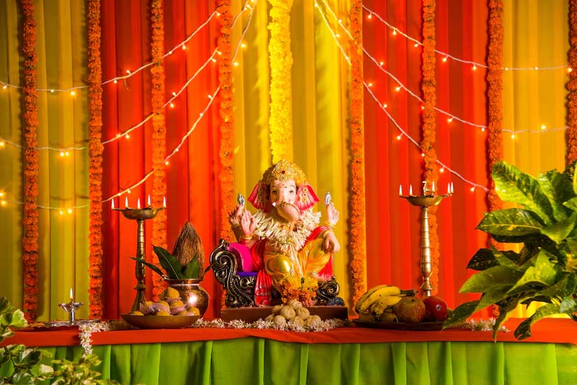ganpati puja right place