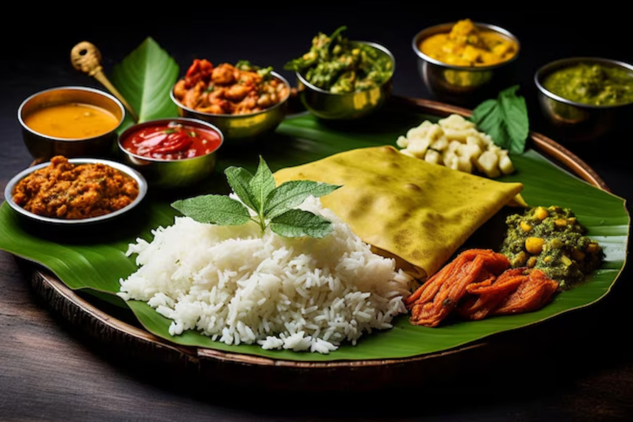 kerala thali