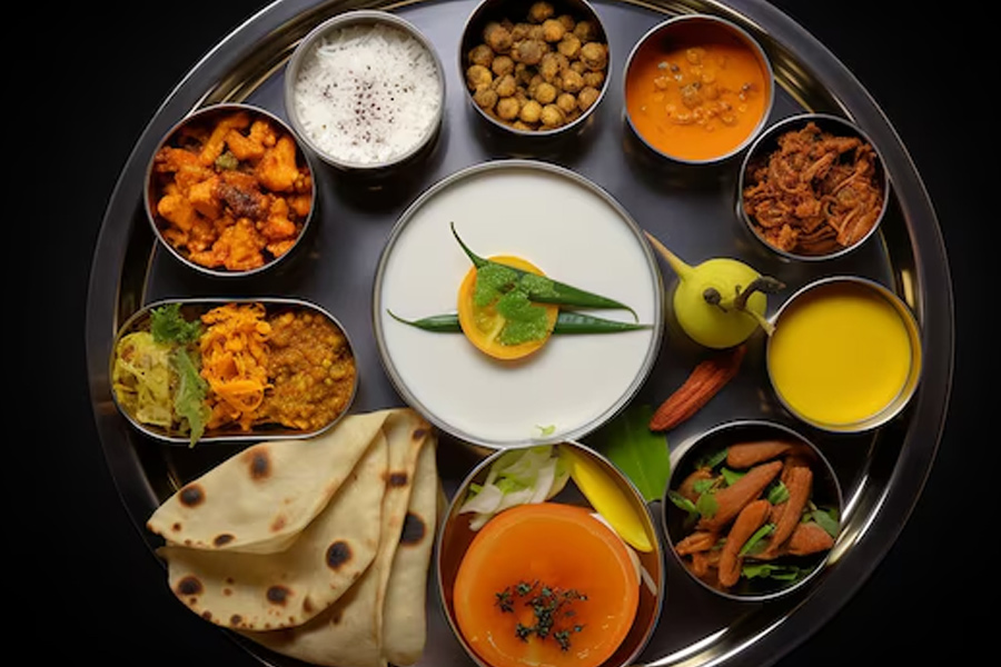 maharashtrian thali