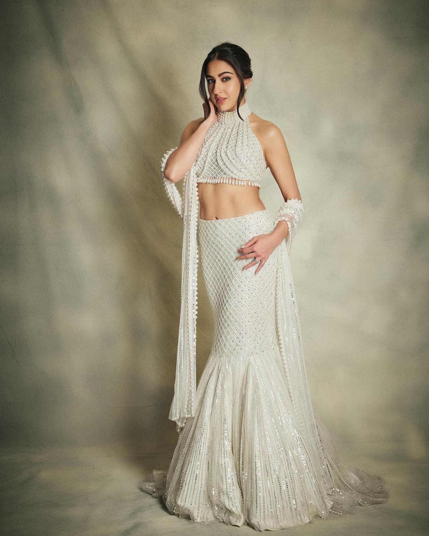 pearl lehenga design