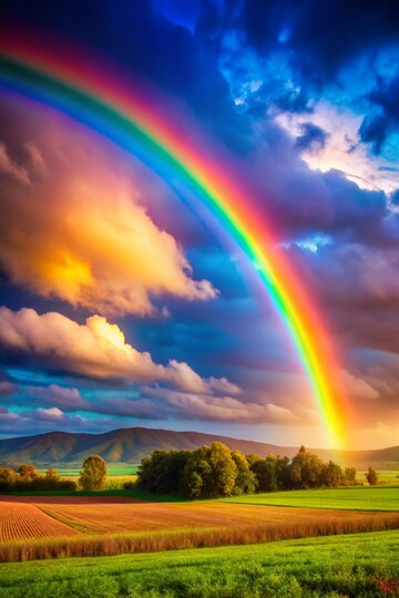 rainbow class , How is a rainbow always formed