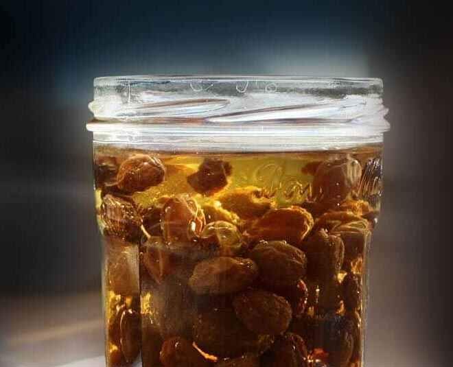 raisin water benefits for health