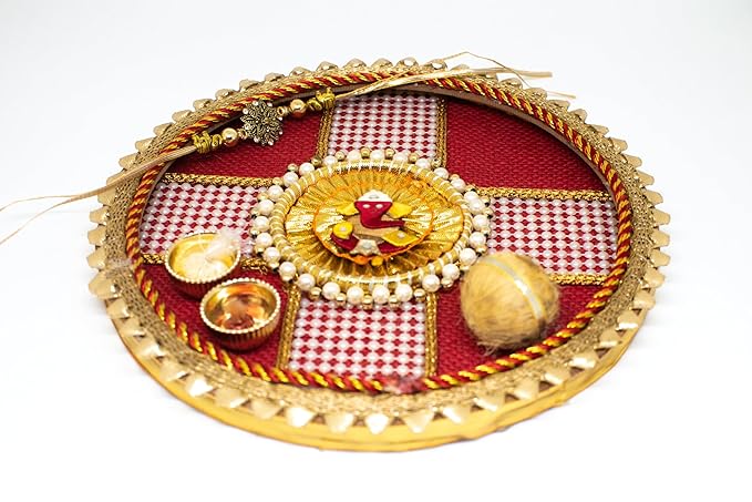 rakhi thali decoration ideas in hindi