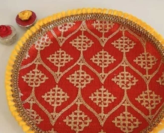 rakhi thali decoration ideas