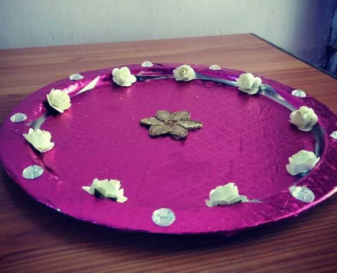 raksha badha thali decoration