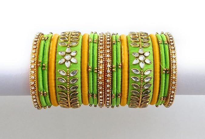sawan teej green jewelry