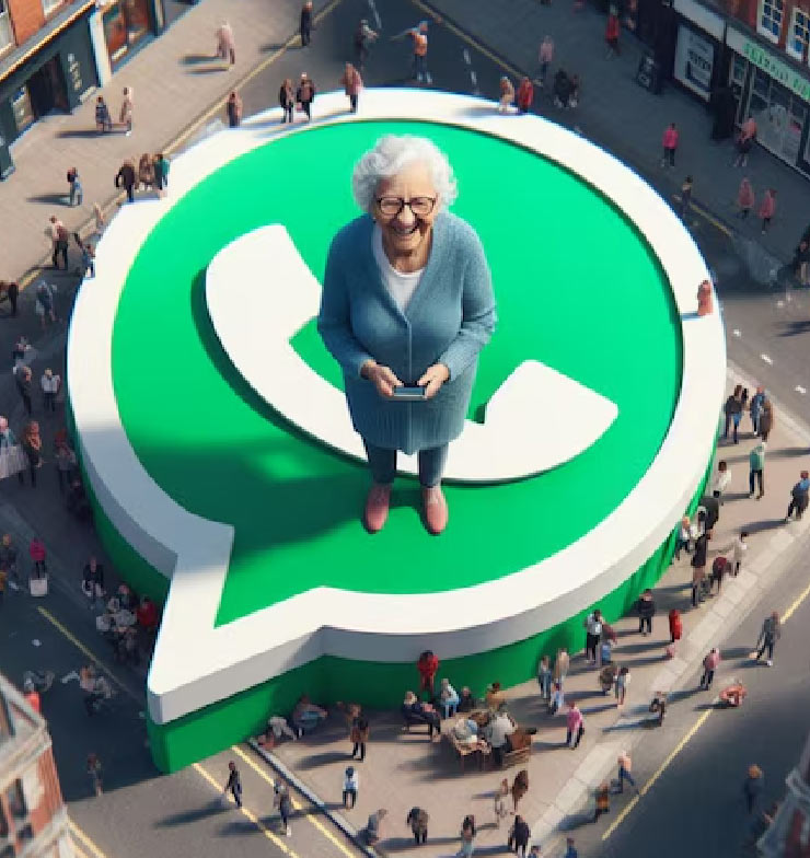 whatsapp par meta ai kaise chalega