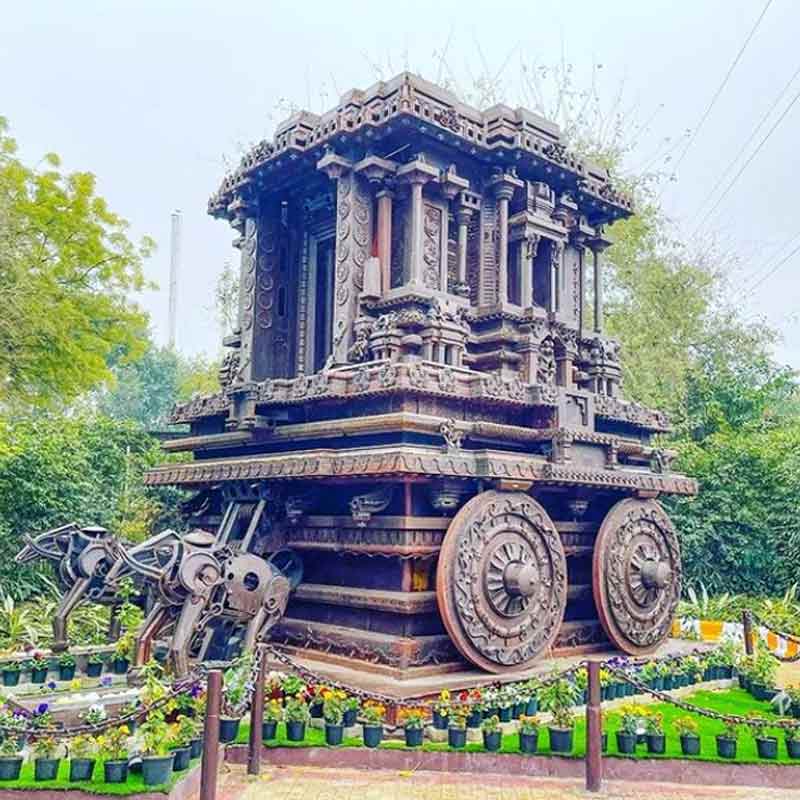 How to Reach bharat darshan park