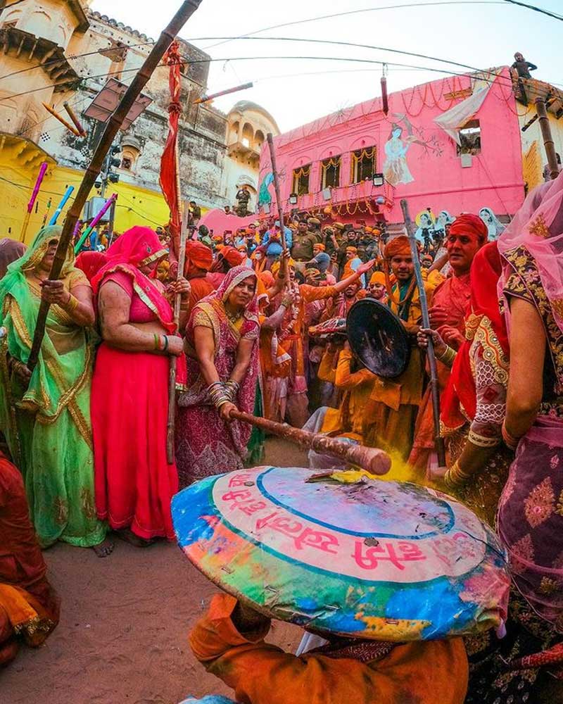 Lathmar Holi India