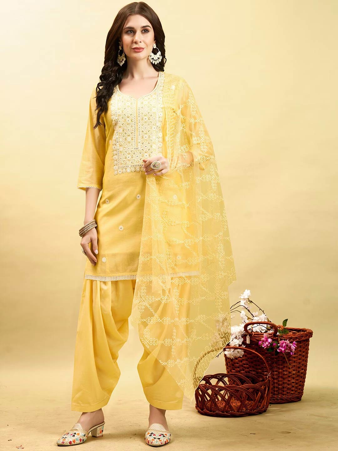 Patiala suit kurti