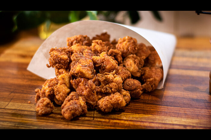 Popcorn chicken per