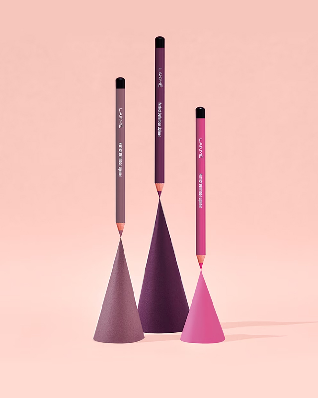 Purple shade lipstick