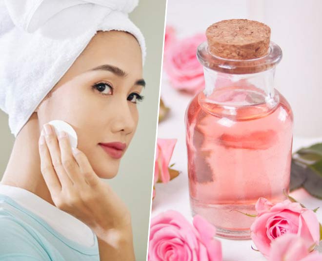 Rose water for skin care