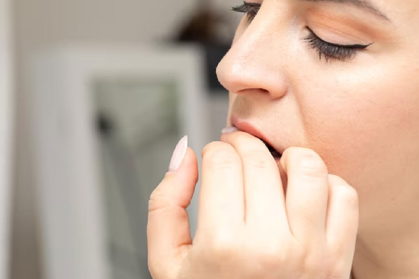 biting nails personality