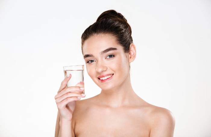 drink water for skin glowing