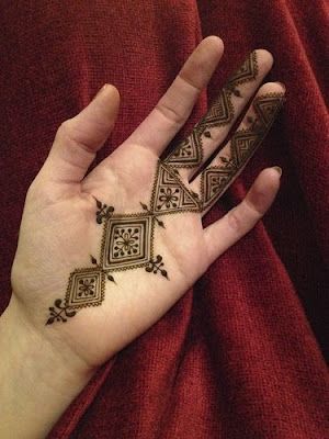 geometric mehndi unique