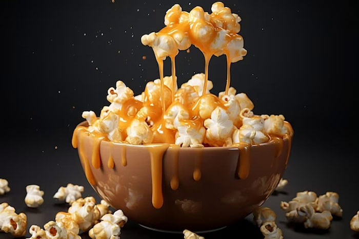 history of popcorn