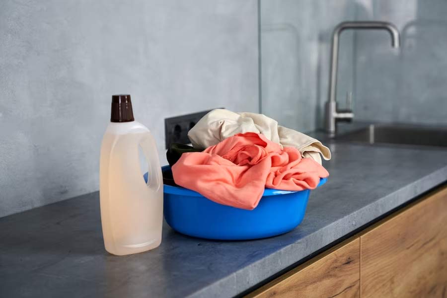 how to clean kitchen cloths