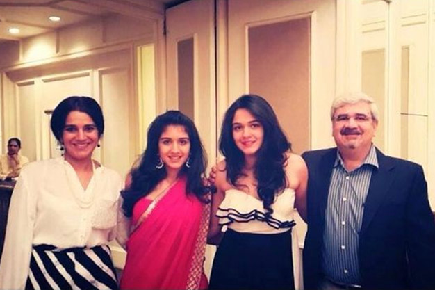 radhika merchant father