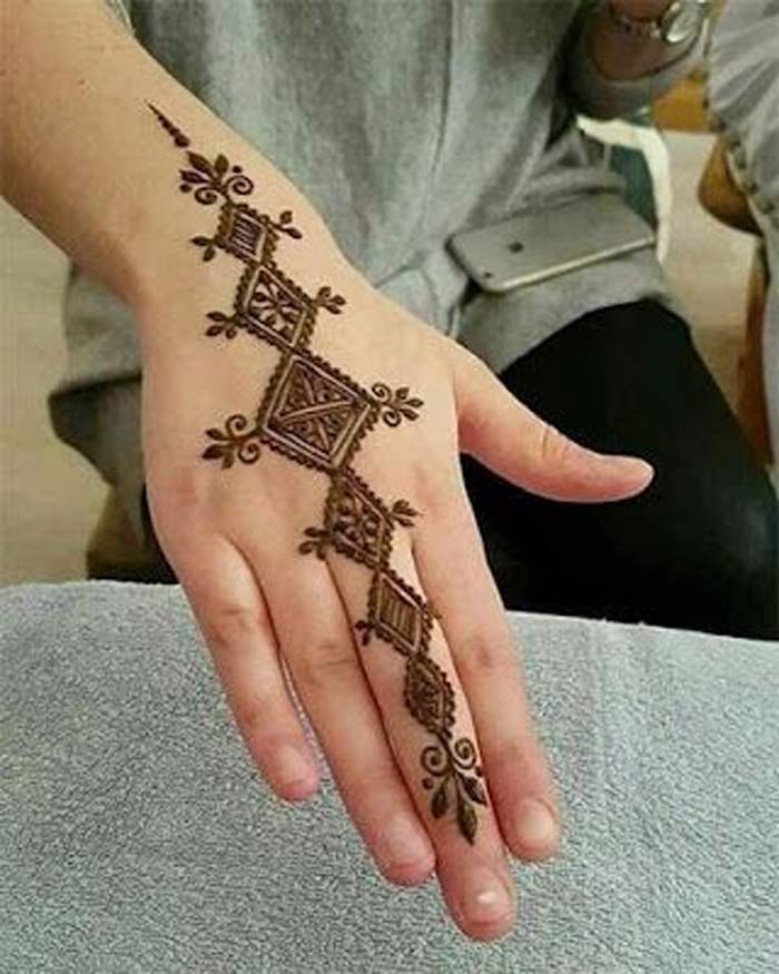 Bail Persian Mehndi Design