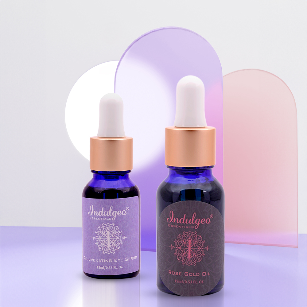 Combo Rose Gold Oil+Rejuvenating Eye Serum